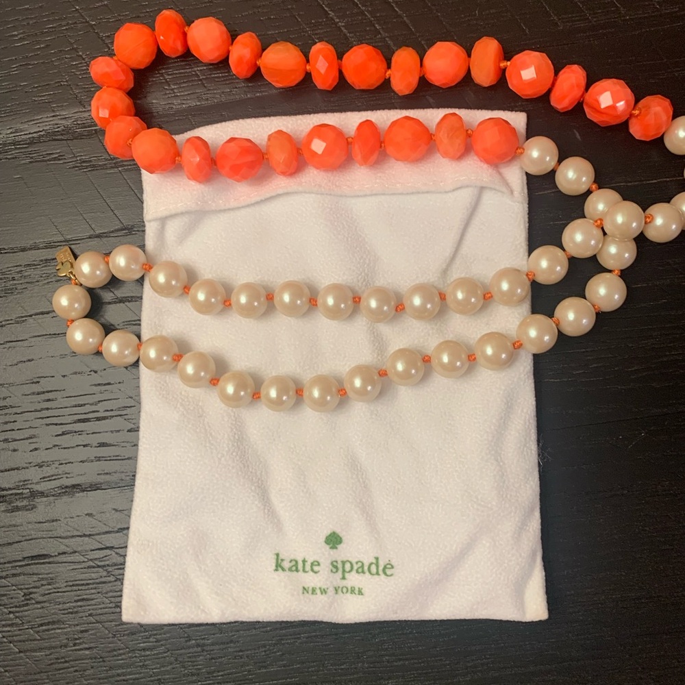 Kate Spade pearl and bead necklace - Picture 2 of 4
